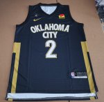 NBA 2 Gilgeous-alexander OkC Thunder 2019-20 city Maillot imprimé